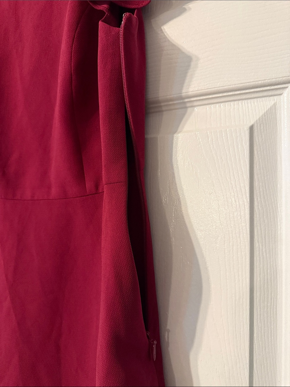 BCBGirls Raspberry Ruffle Sleeve Mini Dress - Picture 2 of 4